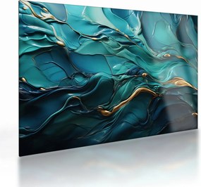 Üveg kép - Absztrakt textúrák (70x50 cm)