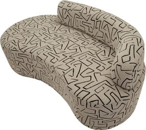 Bézs buklé kanapé 176 cm Nairobi – Mauro Ferretti