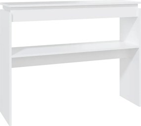 vidaXL fehér szerelt fa tálalóasztal 102 x 30 x 80 cm