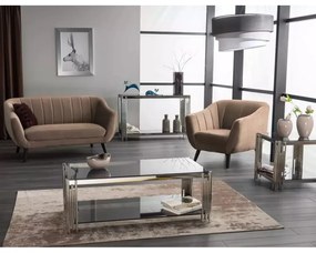 Elite Velvet fotel, bézs