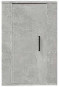 2 db betonszürke fali TV-szekrény 40x34,5x60 cm
