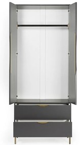 Kobe szürke szekrény - Woodman