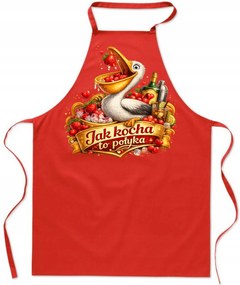 Konyhai kötény Valentin-nap Ahogy Szereti Lenyeli Vicces Valentin-napi Ajándék