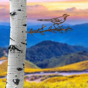 Bird fém kerti dísztárgy, barna, 50×20 cm – TR565TNL1313