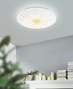 EGLO 900498 NIEVES Ufo Lámpa Fehér, Arany LED IP20