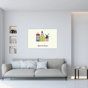 Kép - Európa városai N⁰4 (90x60 cm)