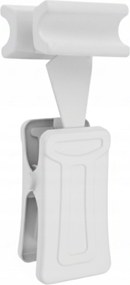 Béka Sikló Fehér Függönykarnis Sín Szett 50 Db-os