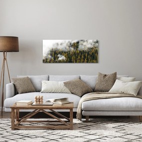 Egy erdő képe a felhők között (120x50 cm)
