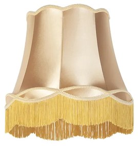 Selyem lámpabúra arany 45 cm - Granny