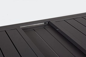 Alumínium kerti étkezőasztal 90x160 cm Hilde – Bizzotto
