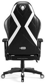 Gamer szék Diablo X-Horn 2.0 Átlagos méret, Fekete-fehér