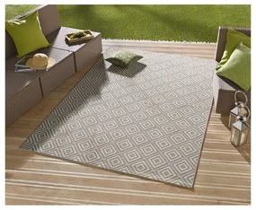 Karo szürke kültéri szőnyeg, 200 x 290 cm - NORTHRUGS