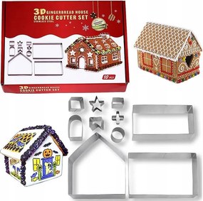 Mézeskalács formák Mézeskalács Házikó szett