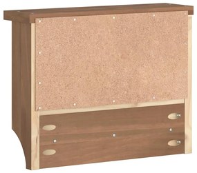 SANDNES tömör fenyőfa falra szerelt kabátállvány 45x12x35 cm