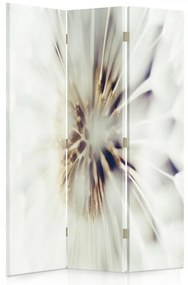 Gario Paraván Fehér virág szíve Méret: 110 x 170 cm, Kivitelezés: Forgó paraván 360°