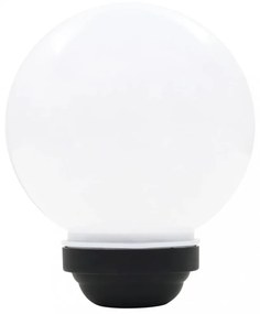 4 db napelemes kültéri LED gömblámpa, 15 cm RGB