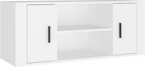 vidaXL fehér szerelt fa TV-szekrény 100 x 35 x 40 cm
