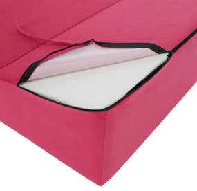 Összecsukható szék/matrac PELOS, sötét rózsaszín