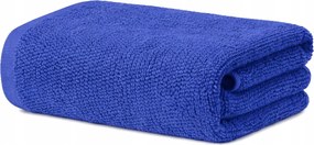 Prémium fürdőlepedő 70x140 600g kellemes nedvszívó popcorn vastag kék