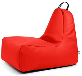 Piros bőrutánzat babzsákfotel Chill XL – So Soft?