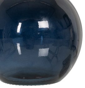 Sötétkék kézzel készített váza (magasság 18 cm) – Ixia