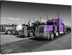 Vászonkép 90x60 Teherautó
