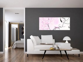 Kép - csók (120x50 cm)