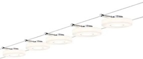 Paulmann 94109 - 5x LED 4,3W spotlámpa MAC 230V kábelrendszerhez