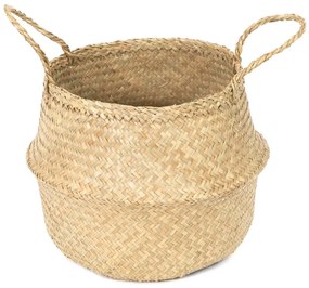 Világos tengerifű tárolókosár, ⌀ 35 cm - Compactor