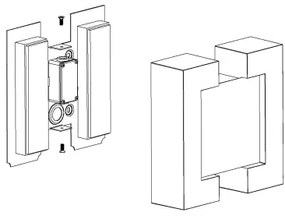 Eglo 95987 - LED kültéri fali lámpa SITIA 2xLED/4,8W IP44