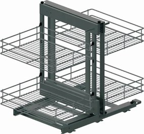 Sarokkosár Magic Corner Rejs Comfort Maxima Classic 1200 Jobbos Antracit