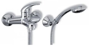 Kád csaptelep Novaservis Metalia 55 zuhanyszettel együtt 150 mm Króm 55020.0L