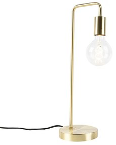 Art Deco asztali lámpa sárgaréz - Facil