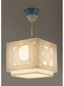 Dalber 63232T - Gyerek függeszték MOON LIGHT 1xE27/60W/230V
