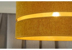 Duolla - Felületre szerelhető csillár DOUBLE 1xE27/15W/230V átm. 40 cm narancs