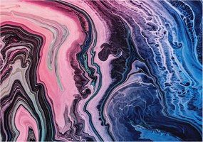 Dekoratív Fotótapéta Hálószobába Színes örvények 312x219 Ragasztó