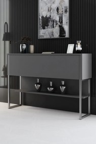 Komód Luxe - Silver, Anthracite