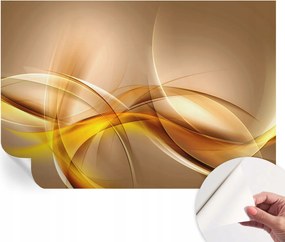 Öntapadós fali fotótapéta Hálószobába Lágy vonalak 152x104 cm