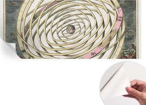 Dekoratív Öntapadós Tapéta Divatos Minták Kozmikus spirál 250x104 cm