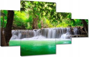 Festmények 130x80 Tájkép vízesés