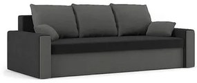 PANAMA kinyitható kanapé Szürke / fekete