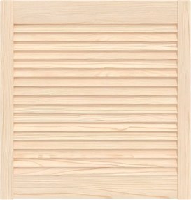 vidaXL tömör fenyőfa lamellás szekrényajtó 61,5 x 59,4 cm
