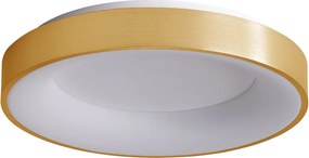 ITALUX 5304-850RC-GD-3 GIULIA Kerek Mennyezeti Lámpa Fehér, Csiszolt Arany LED IP20