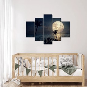 Kép - Strand telihold alatt (150x105 cm)