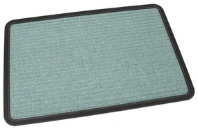 Textiltisztító szőnyeg Csíkos 60 x 90 x 0,8 cm, zöld