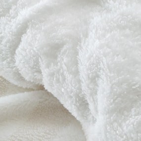 Krémszínű egyszemélyes mikroplüss ágyneműhuzat 135x200 cm Stripe Fur – Bianca