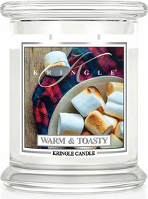 Közepes méretű Warm & Toasty gyertya Kringle Candle
