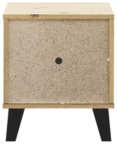 Éjjeliszekrény BOGAN 1S, tölgyfa artisan