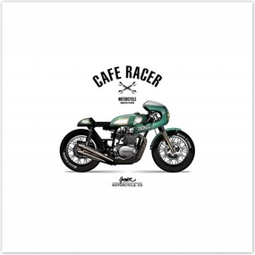 Poszterek 100x100 Motorkerékpár Antik Vintage