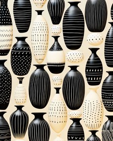 Poszter 40x50cm Monokróm Harmónia